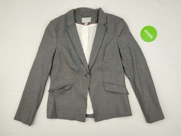 niebieska marynarka damska hm: H&M, Marynarka damska, rozmiar 2XL — 2