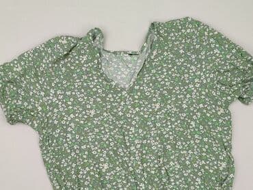 zielone bluzki z krótkim rękawem: Women's blouse, size L (EU 40) — 1