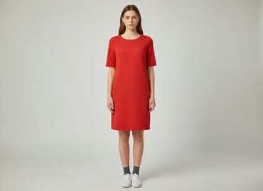 czerwona sukienka c a: Sukienka damska, rozmiar M — 1