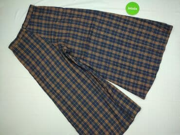 szerokie spodnie materialowe: Shein, Spodnie materiałowe damskie, L — 3