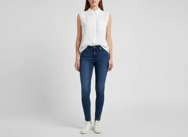 koszula damska z kolnierzem: Koszula damska, rozmiar S — 1