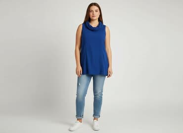 legginsy prążkowane reserved: Reserved, Top damski, rozmiar XL — 7