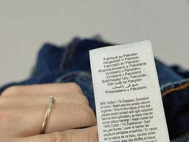 luźne szorty jeans damskie: F&F, Szorty damskie, rozmiar S — 5