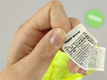 bluzka żółta w czarne paski: Tally Weijl, Top damski, rozmiar M — 5