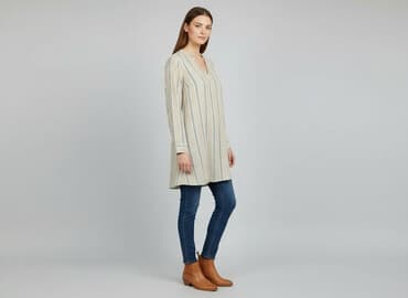 koszula w truskawki h m: H&M, Women`s dress, size L — 1