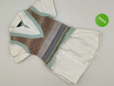 srebrna marynarka do sukienki: Sukienka damska, M — 2