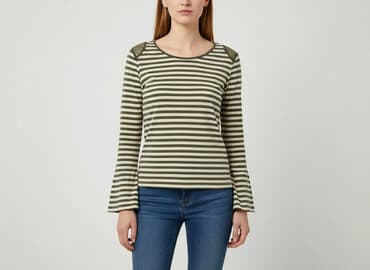 bluzki w paski z serduszkiem: Orsay, Bluzka damska, rozmiar S — 6