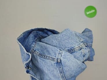 mohito kurtka jeansowa z nadrukiem: H&M, Women`s jeans jacket, size S — 6