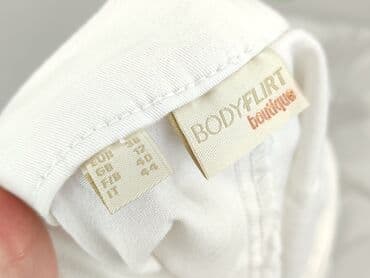 srebrne buty deichmann: Bodyflirt, Spodnie materiałowe damskie, M — 4