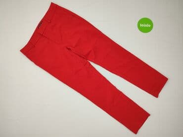 kurtka skórzana stradivarius brazowa: Stradivarius, Spodnie materiałowe damskie, S — 2