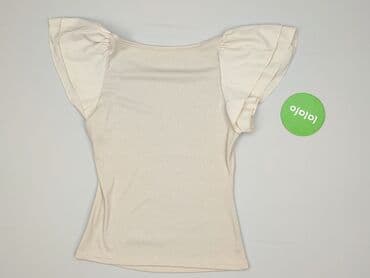 sweter piórkowy na drutach: Bluzka damska, rozmiar S — 3