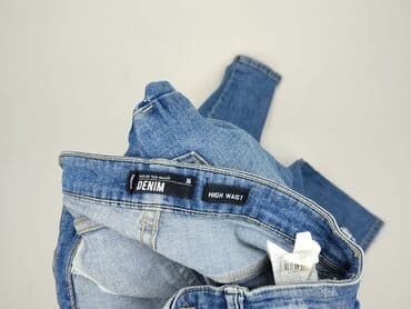 dżinsy z wysokim stanem duże rozmiary: Denim, Jeansy damskie, rozmiar S — 5