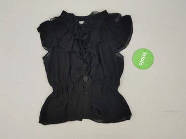 czarne bluzki z szyfonowymi rękawami: New Look, Bluzka damska, rozmiar M — 2