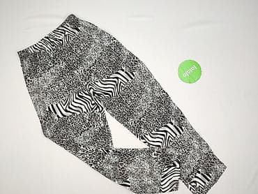 bluzki w panterki: Damskie spodnie w zwierzęcy wzór - Fason: dopasowane, elastyczne, z — 2