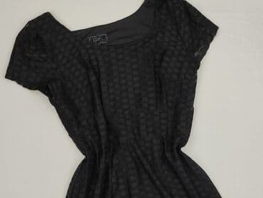 czarna sukienka z dekoltem karo: Gatta, Sukienka damska, rozmiar S — 2