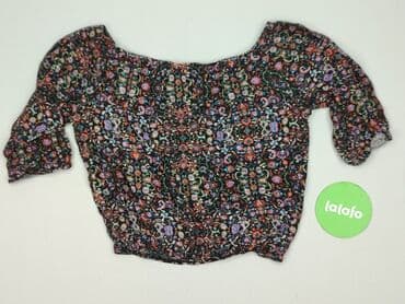 bluzki hiszpanki w kwiaty: Bluzka damska, rozmiar S — 3
