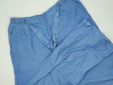 szerokie spodnie new yorker: Spodnie materiałowe damskie, rozmiar XL — 1