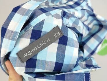 wrangler kurtka jeansowa z futerkiem: Koszulа dla mężczyzn, L, Angelo Litrico, stan - Idealny — 4