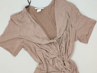 sukienki beżowa midi: H&M, Sukienka damska, rozmiar M — 2