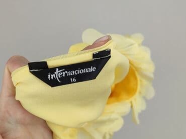 żółte bluzki z krótkim rękawem: Internacionale, Bluzka damska, rozmiar 2XL — 4