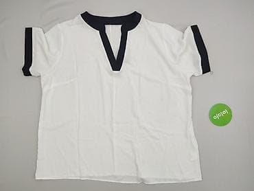 bluzki retro: Bluzka damska, rozmiar 4XL — 2