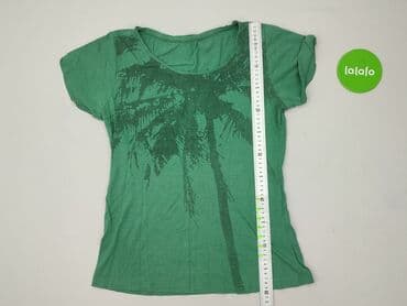 dark gren t shirty: T-shirt damski, rozmiar M — 5