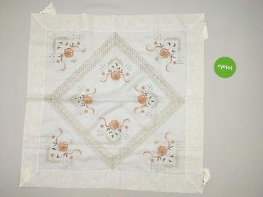 Дім і сад: Скатертина 75 x 75, колір - Білий, стан - Ідеальний — 2