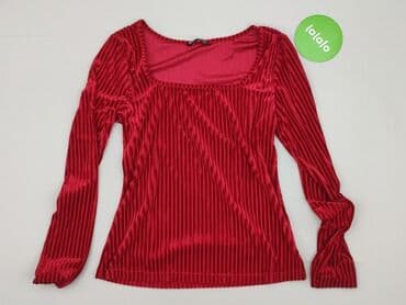 czerwone sandały na słupku ccc: Shein, Bluzka damska, M — 2