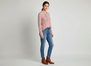 bluzka w paski pepco: Bluzka damska, rozmiar M — 6