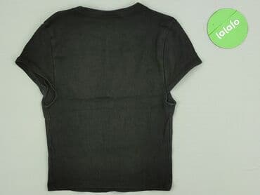 bluzki prążek dekolt: Bershka, Top damski, rozmiar M — 3