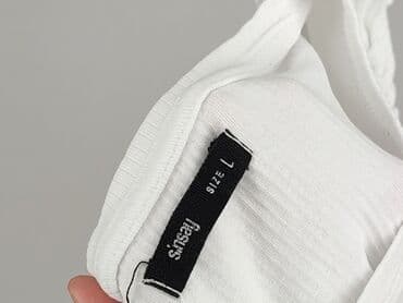 shein bluzy oversize: Sinsay, T-shirt damski, rozmiar L — 5