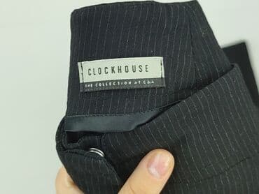 taranko com sukienki: Clockhouse, Material trousers for women, size S (EU 36) — 4