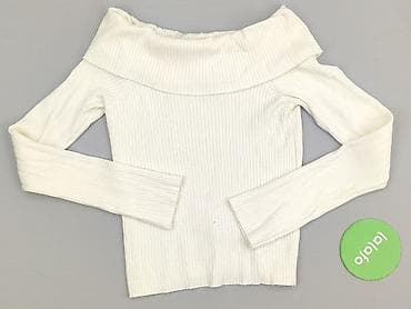 bluza welurowa hm: H&M Basic, Bluzka damska, rozmiar XS — 2