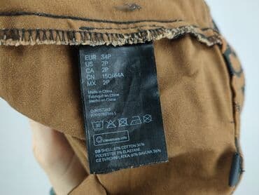 spodnie zebra h m: H&M, Spodnie materiałowe damskie, rozmiar XS — 6