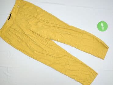 biale spodnie lidl: Spodnie materiałowe damskie, L — 2