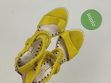 na koturnie: Sandały damskie, rozmiar 38 — 5