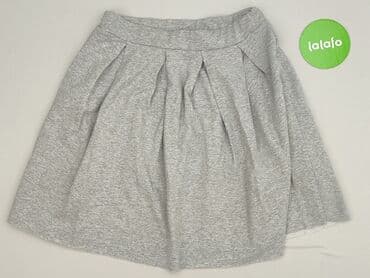 biala spodniczka z zakladkami: Spódnica damska, One size — 2