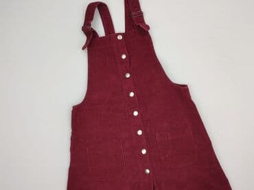 bordowe spodnie woskowane: Kombinezon damski, rozmiar S — 1