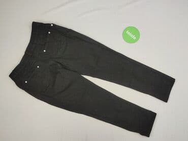 spodnie wrangler czarne: MEGI, Spodnie materiałowe damskie, rozmiar XL — 3