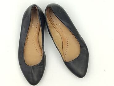 skórzane buty do przedszkola: Balerinki damskie, rozmiar 36 — 1