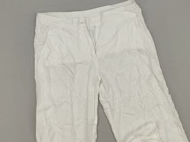 białe spodnie new yorker: BODY FLIRT, Spodnie materiałowe damskie, rozmiar M — 1