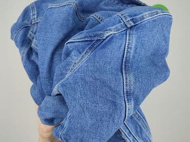 marynarka z eko skóry sinsay: Shein, Kurtka jeansowa damska, L — 4