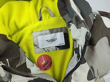 clothes silver: Kurtka zimowa, Reserved, 8 lat, 122-128 cm, stan - Bardzo dobry — 4