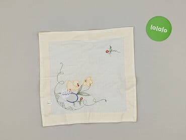 narzuta na łóżko: Serwetka 37 x 37, kolor - Biały, stan - Bardzo dobry — 3