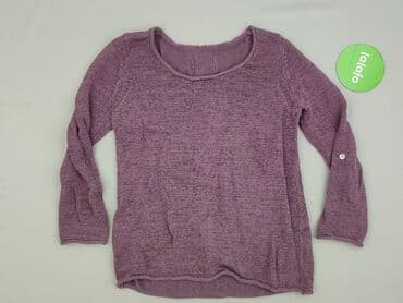 fioletowe buty deichmann: Sweter damski, rozmiar M — 2