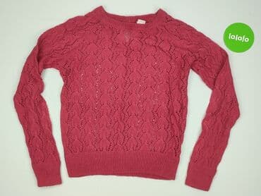 sweter z dekoltem v: Vila, Sweter damski, rozmiar M — 2