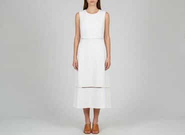 sukienki beżowe midi: Sukienka damska, rozmiar S — 6