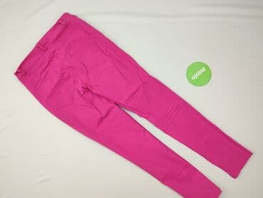 spodnie low rise: Spodnie materiałowe damskie, rozmiar S — 3