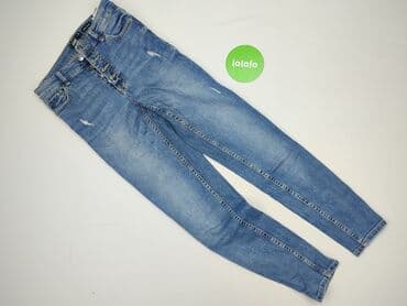 dżinsy z wysokim stanem duże rozmiary: Denim, Jeansy damskie, rozmiar S — 3