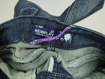 spódniczka dżinsowe z wysokim stanem: Newplay, Spódnica damska, rozmiar S — 4